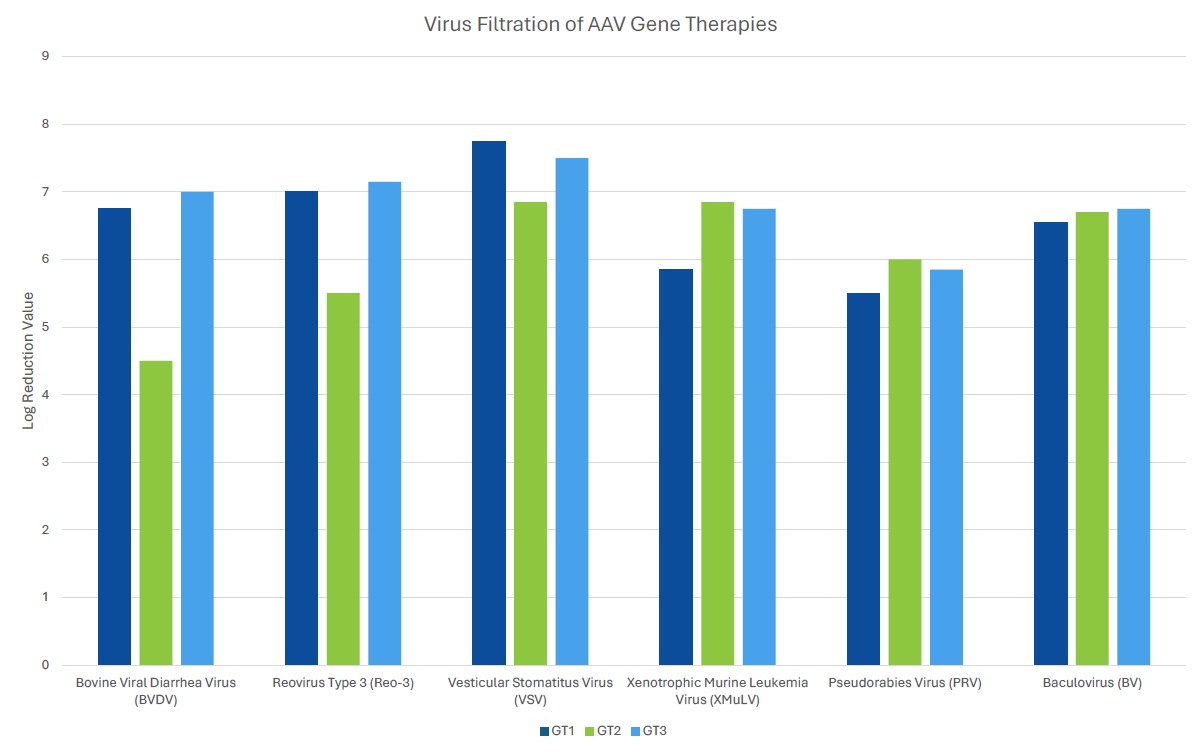 Virus Filtration for AAV gene therapies